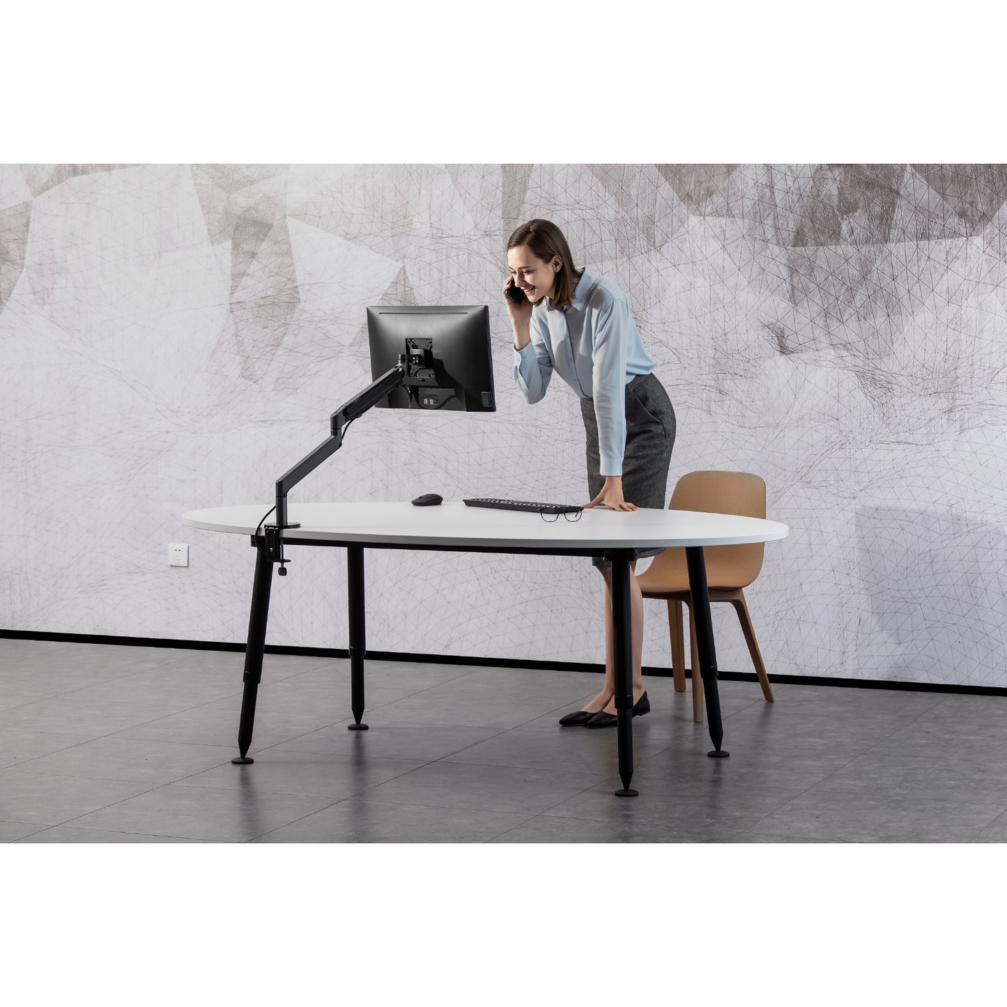 SINGLE MONITOR ARM II - SP-UGOZ-1S