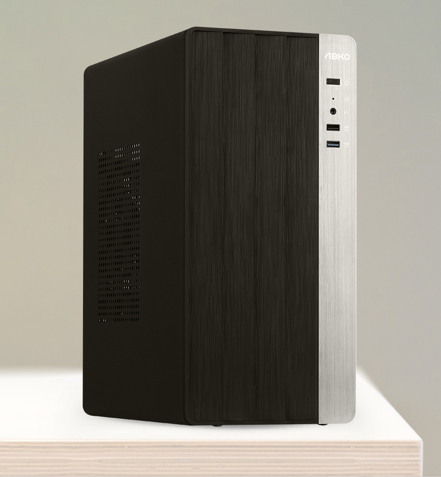 O20M BLACK - OFFICE MINI TOWER CASE