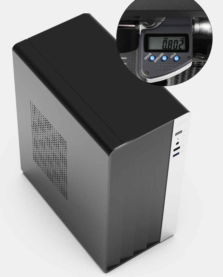 O20M BLACK - OFFICE MINI TOWER CASE