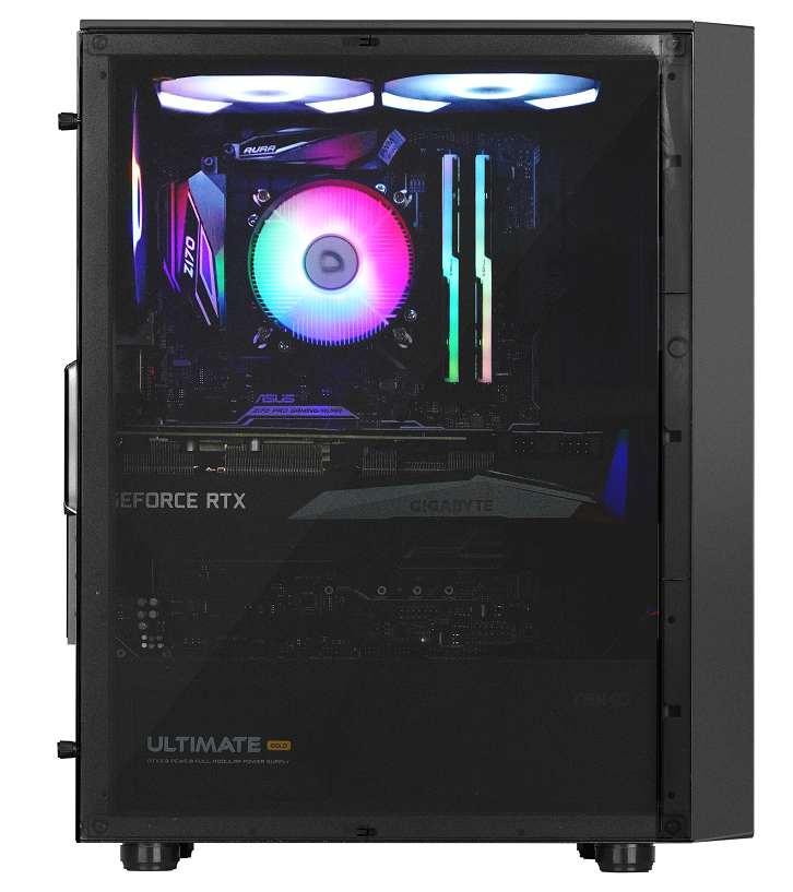 PC gamer case - G15 - tempered acrylic side panel
