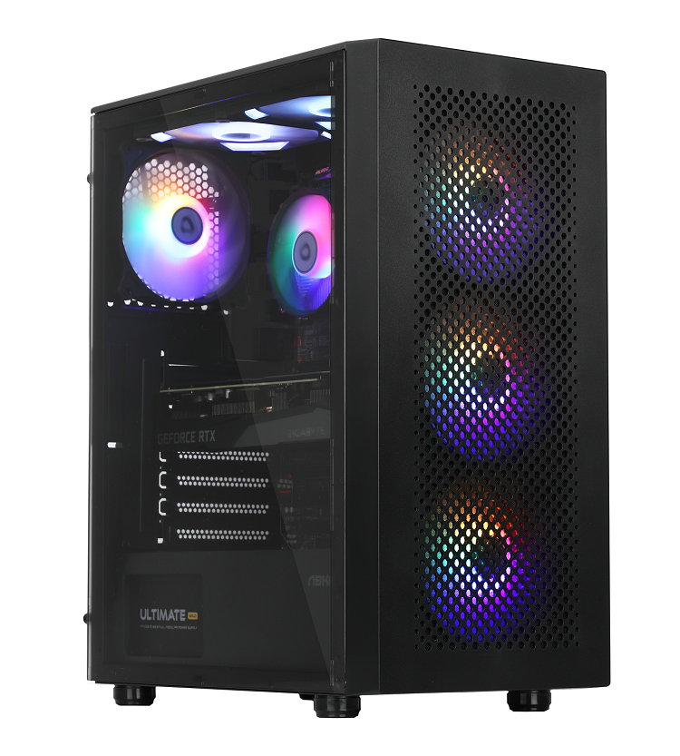 PC gamer case - G15 - tempered acrylic side panel