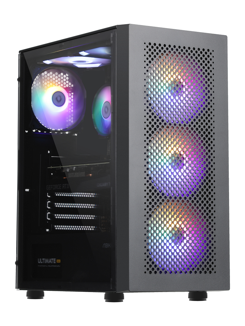 PC gamer case - G15 - tempered acrylic side panel