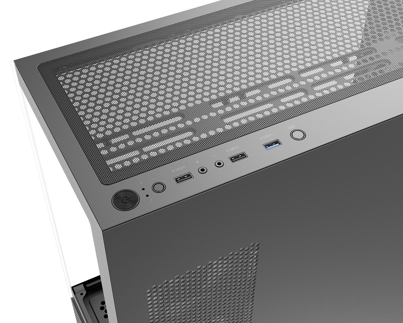 PC gamer case - U30 RGB - Tempered glass
