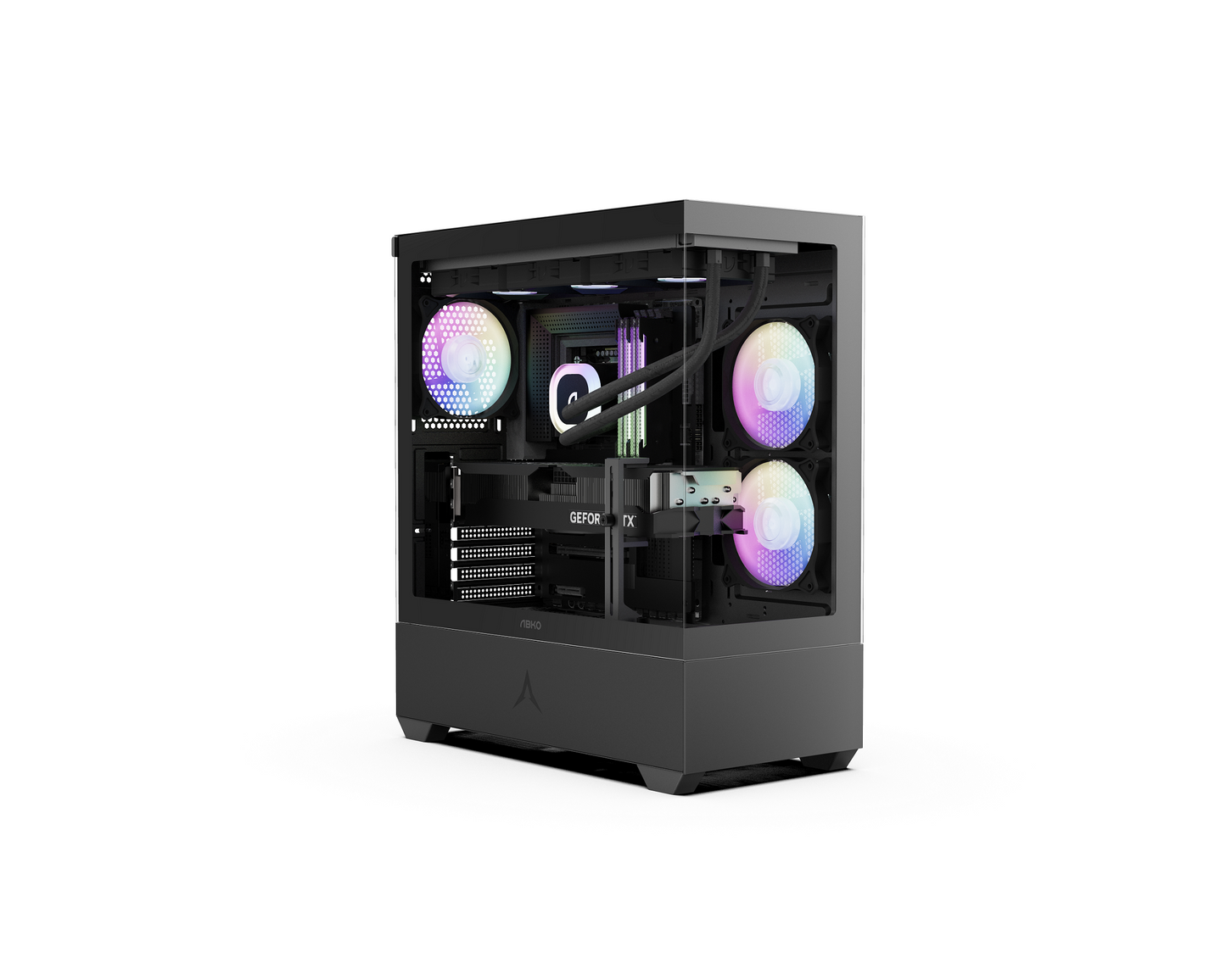 PC gamer case - U30 RGB - Tempered glass