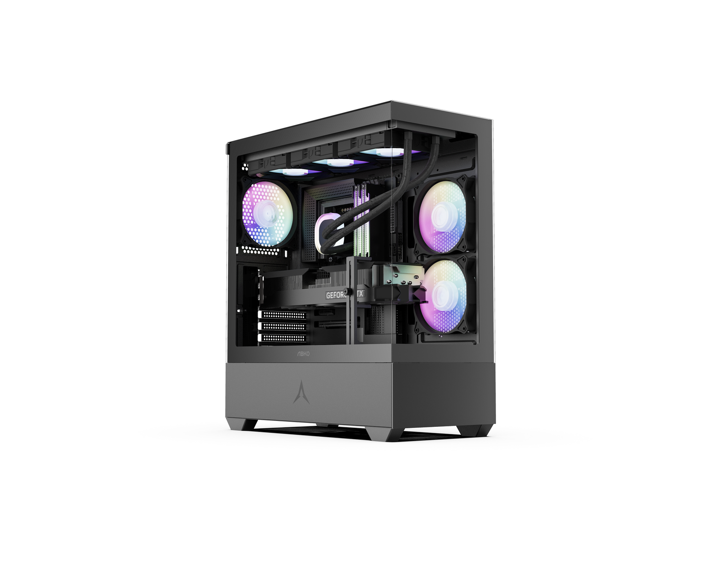 PC gamer case - U30 RGB - Tempered glass