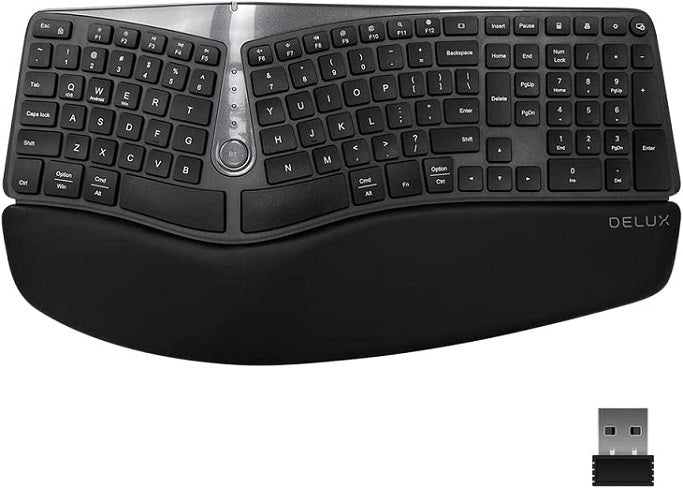 Wireless Ergonomic keyboard - SP-DLGM901D-2.4GBT