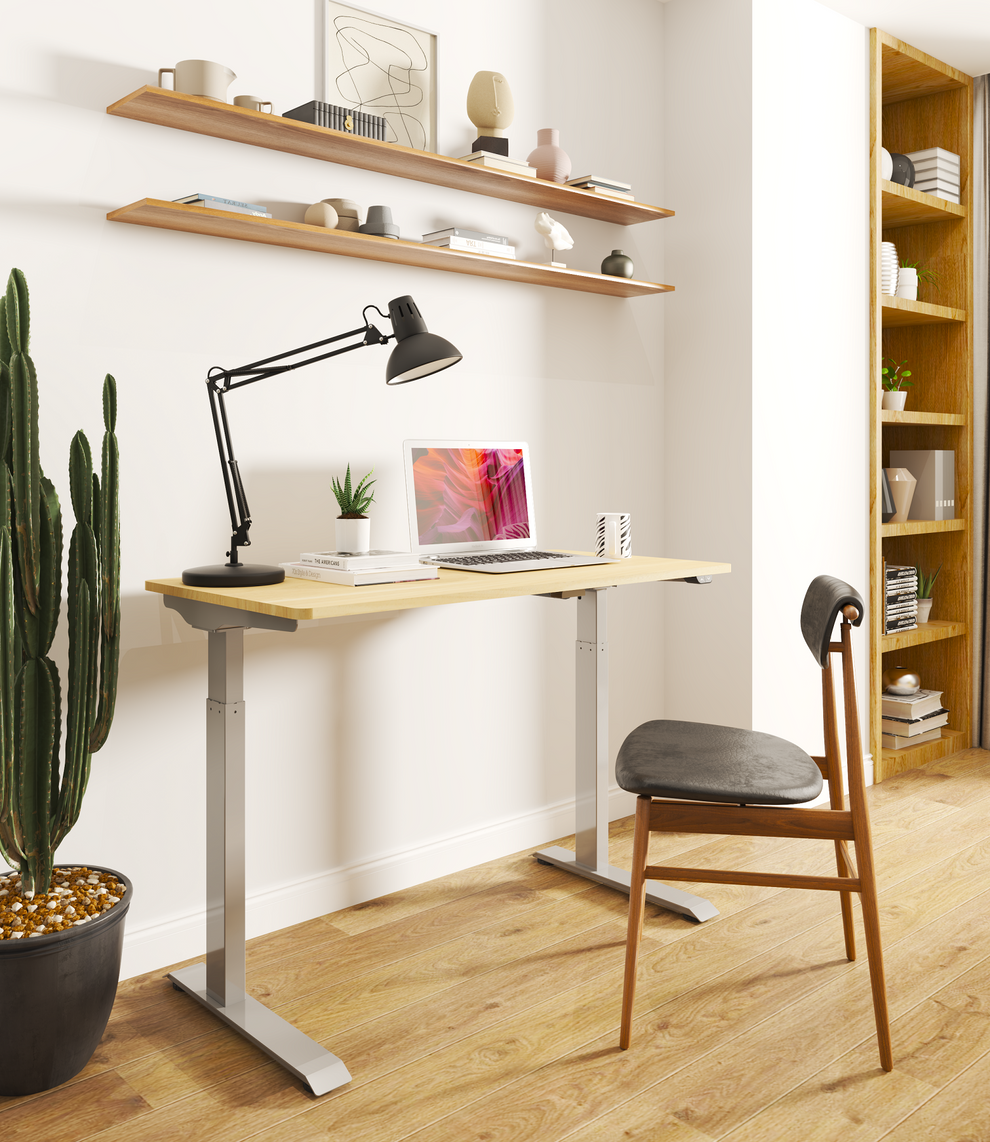 HEIGHT ADJUSTABLE DESK IIII SP-LG-ET119E-GO Spire-Corp.com