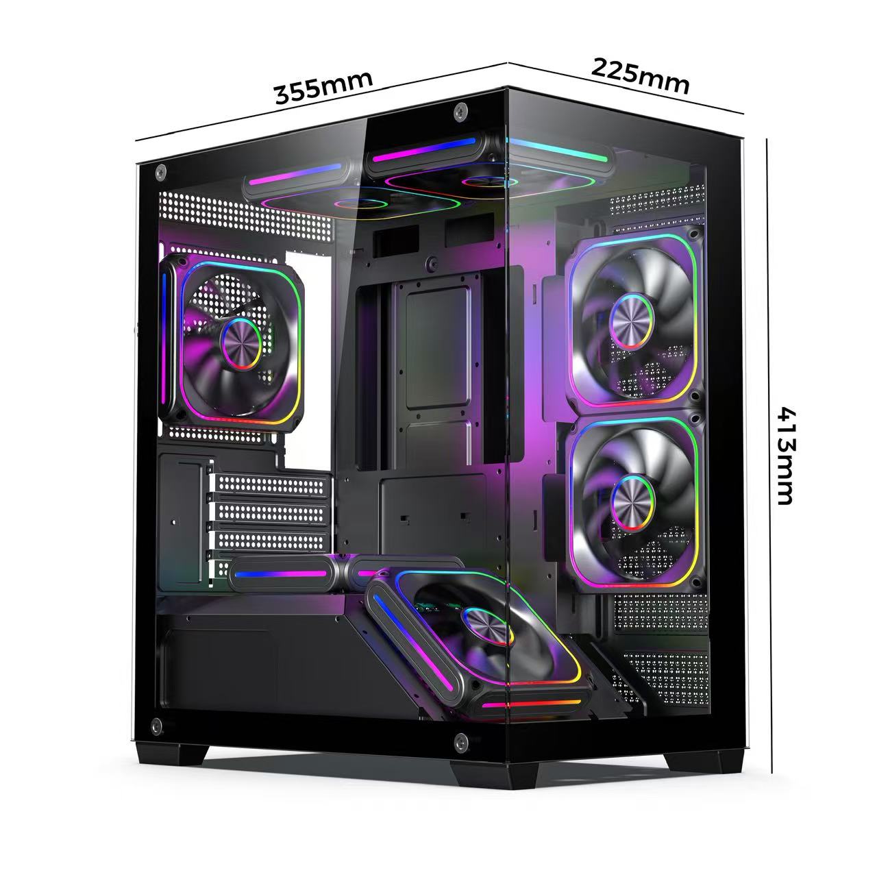 SPIRE AQUAVOLT M2 – Fishtank Gaming PC Case
