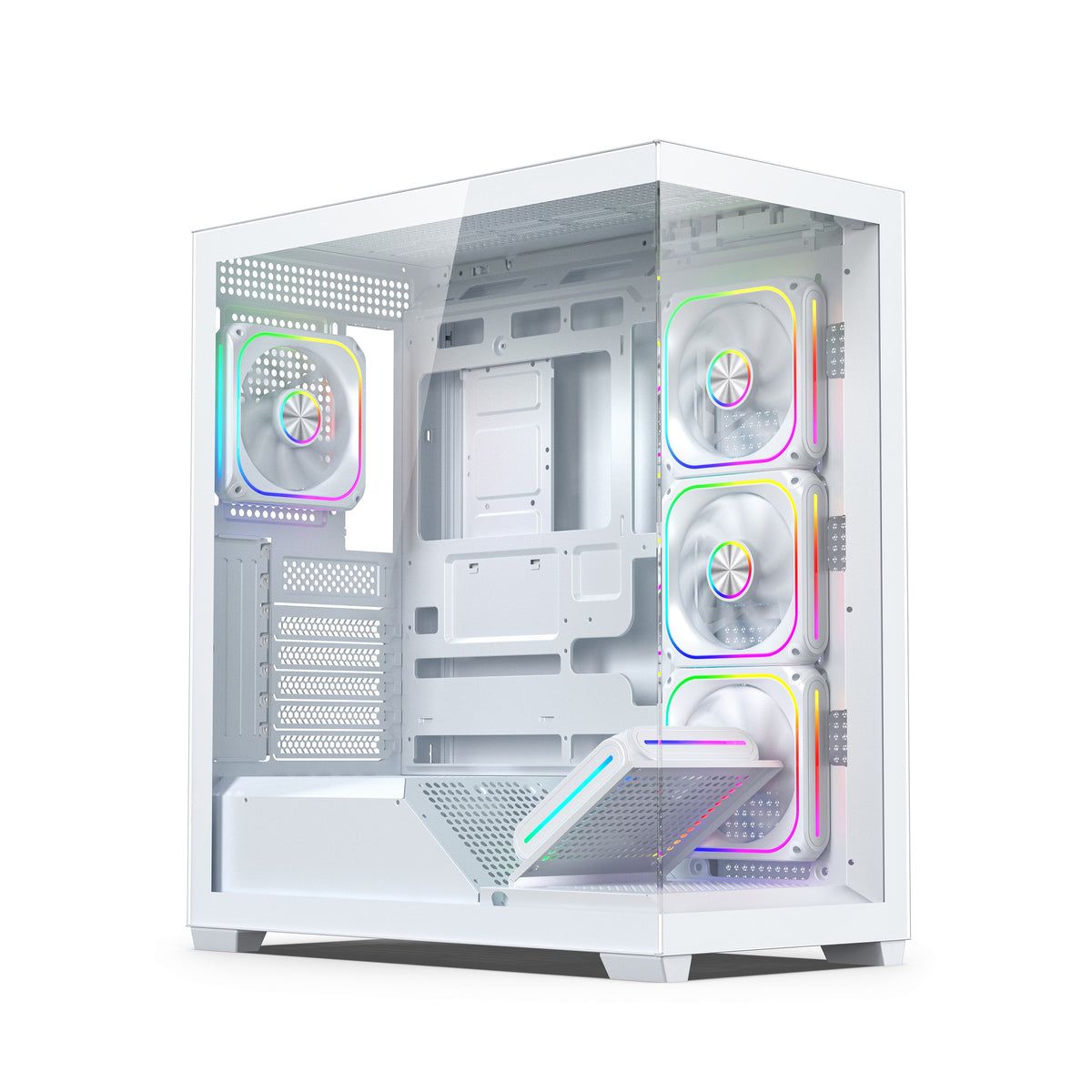 SPIRE AQUAVOLT M1 – Tempered Glass Gaming PC Case