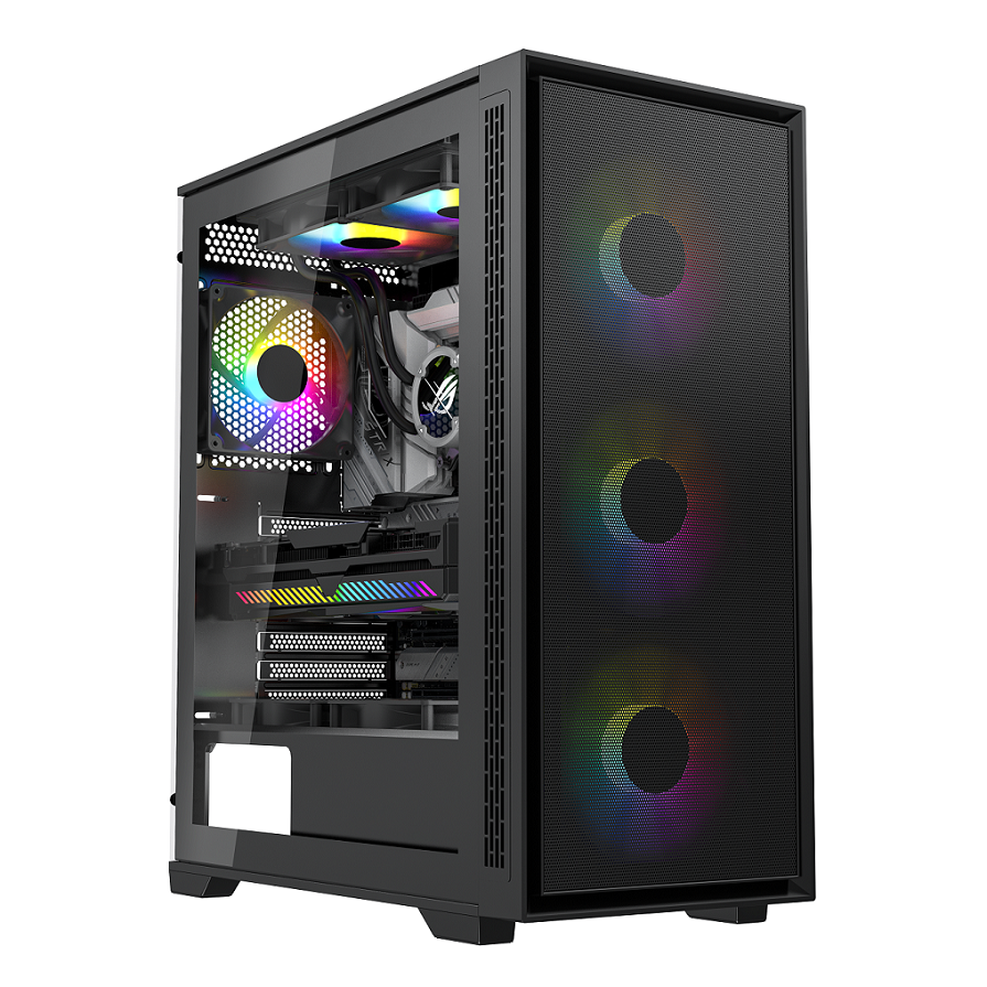 SPIRE ZENORA – ARGB Tempered Glass Gaming PC Case