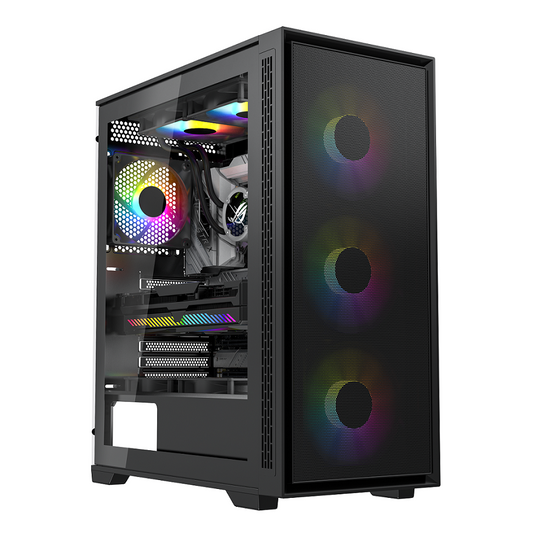 SPIRE ZENORA – ARGB Tempered Glass Gaming PC Case