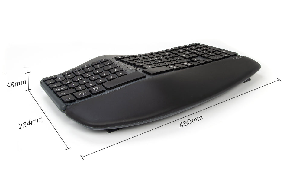 Wireless Ergonomic keyboard - SP-DLGM901D-2.4GBT