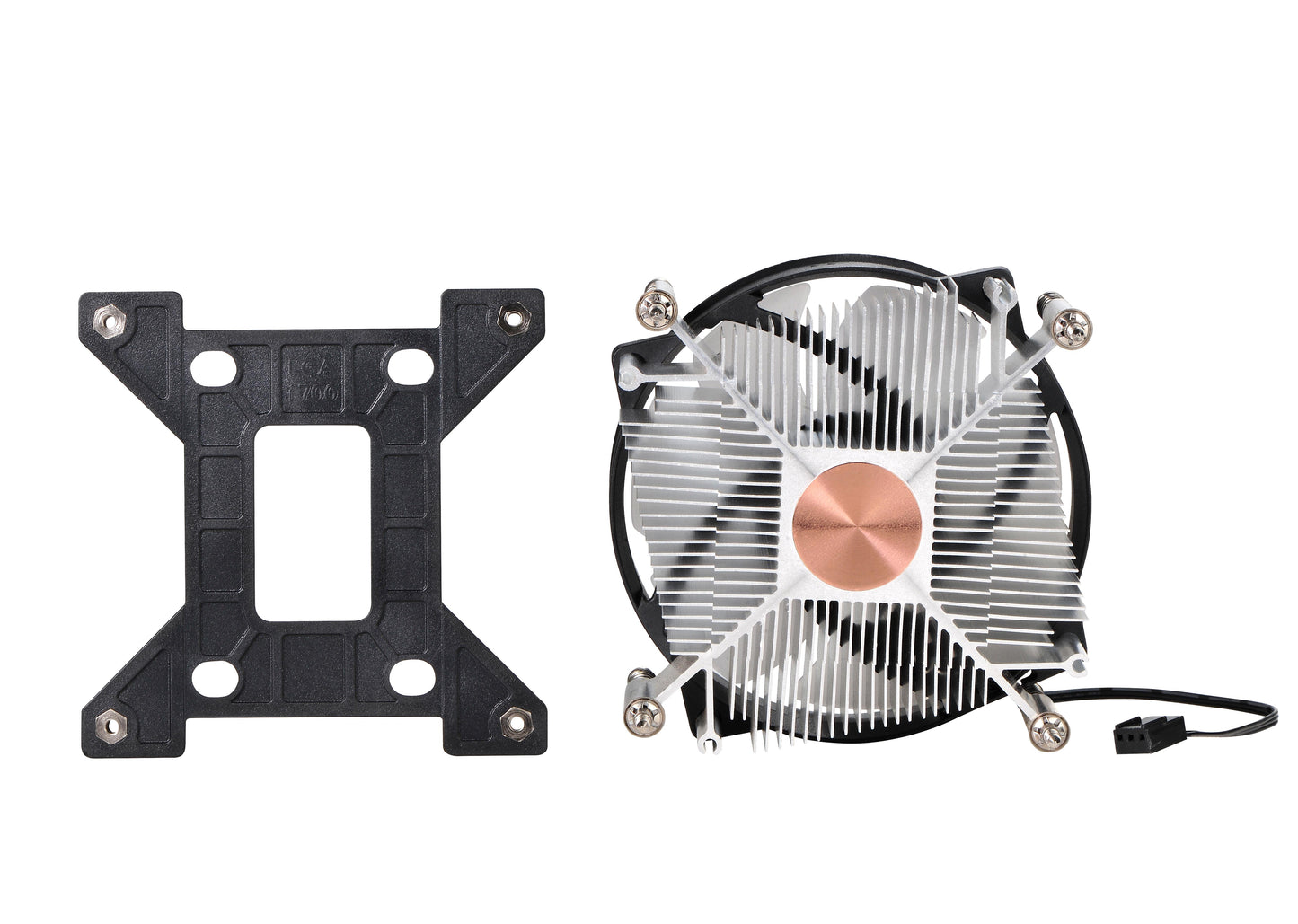 QuadroFlow RGB copper core CPU cooler / SP-BM-A115-LED