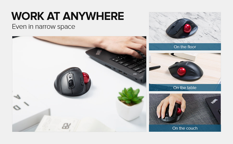 Ergonomic mouse - Bluetooth - SP-DLMT1DB-2.4GBT