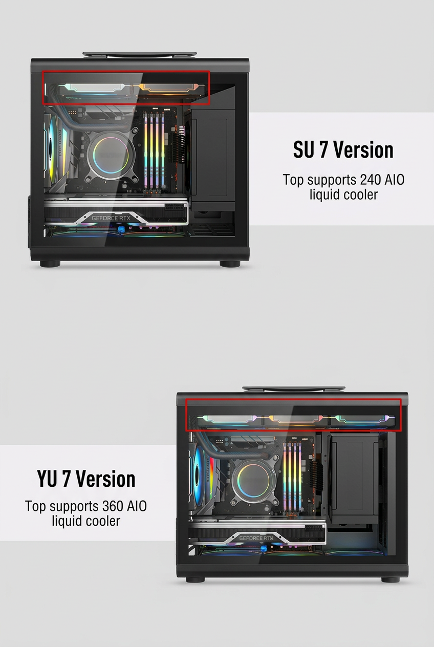 SPIRE VERSA X – Versatile Mid-Tower PC Case