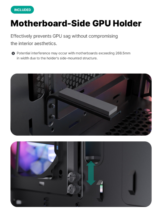SPIRE OMEGAFORCE Mesh Mid-Tower PC Case