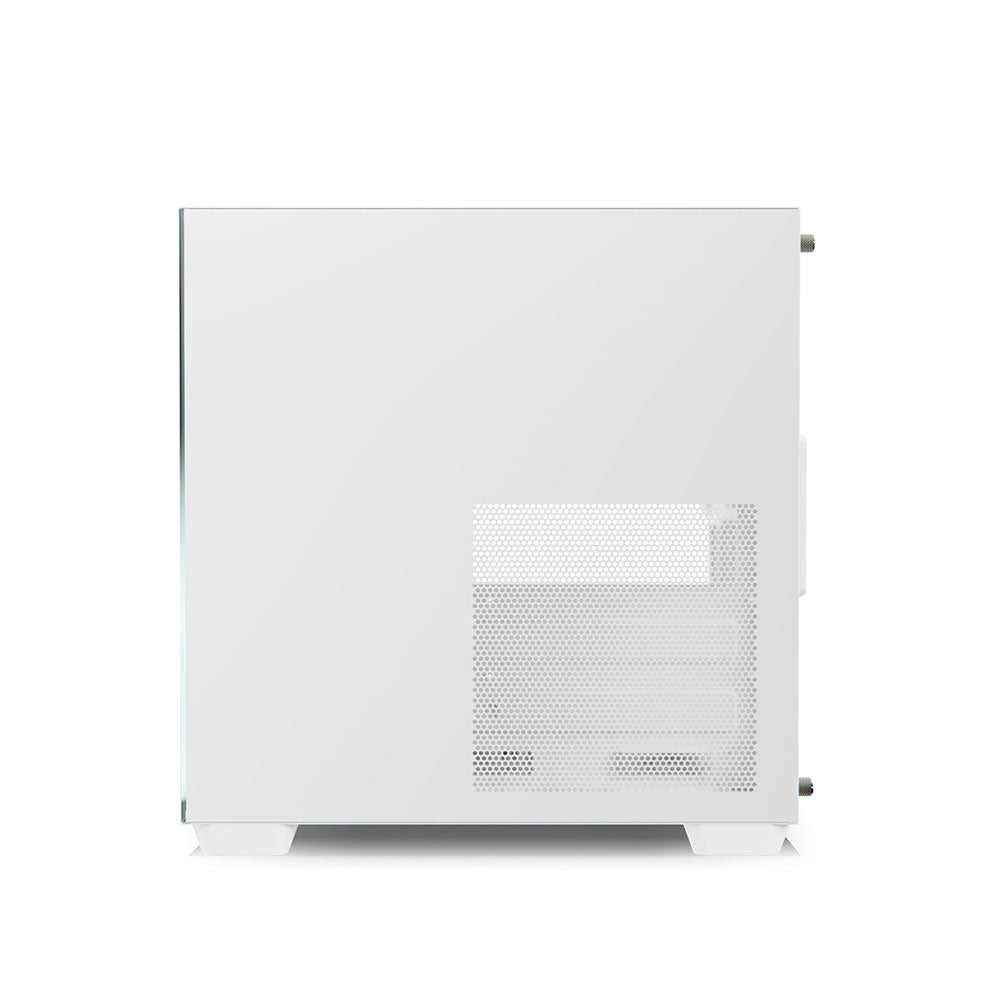 SPIRE UD20M White – Mid-Tower Gaming PC Case - Tempered glass - RGB