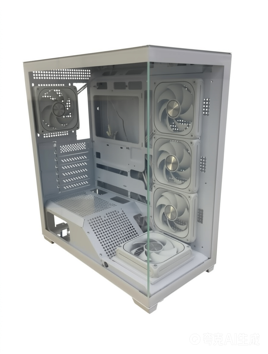 SPIRE AQUAVOLT M1 – Tempered Glass Gaming PC Case