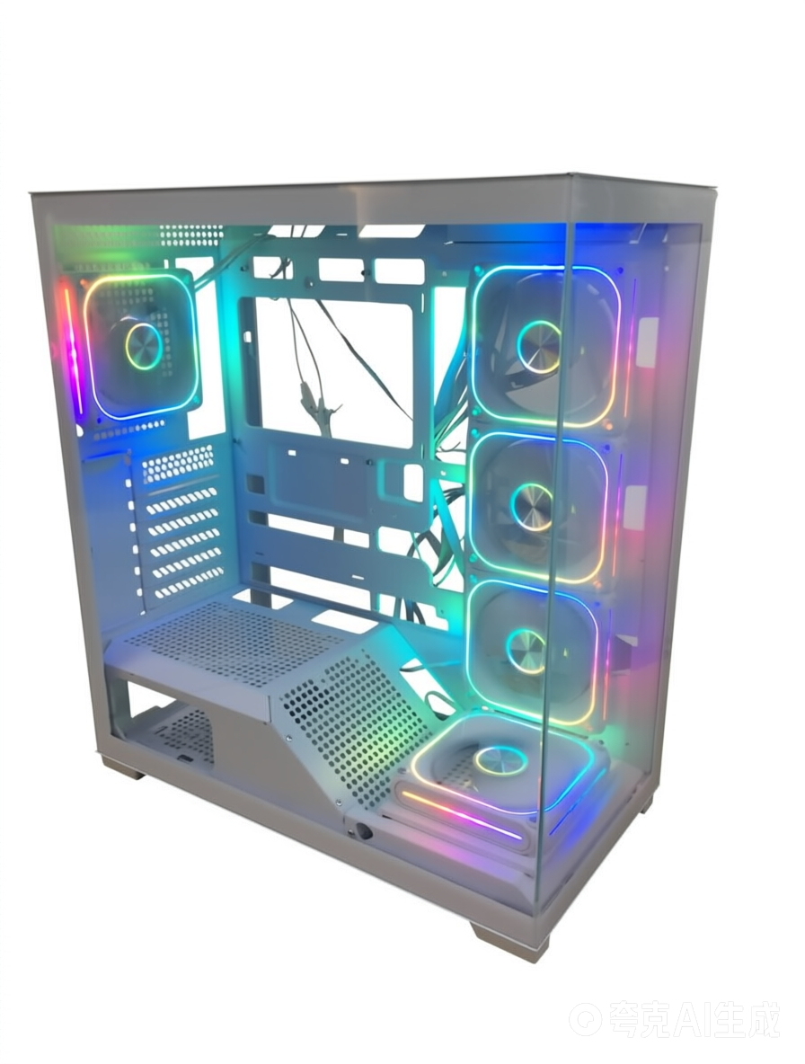 SPIRE AQUAVOLT M1 – Tempered Glass Gaming PC Case