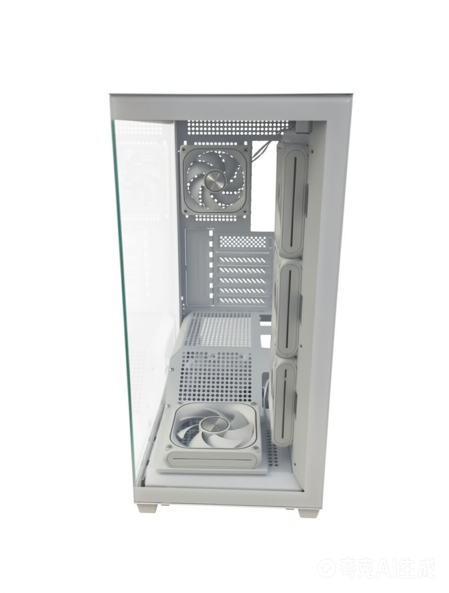 SPIRE AQUAVOLT M1 – Tempered Glass Gaming PC Case