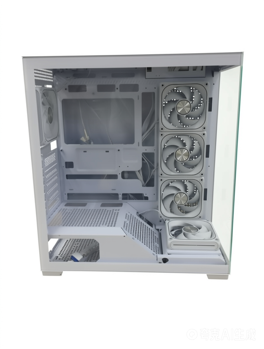 SPIRE AQUAVOLT M1 – Tempered Glass Gaming PC Case